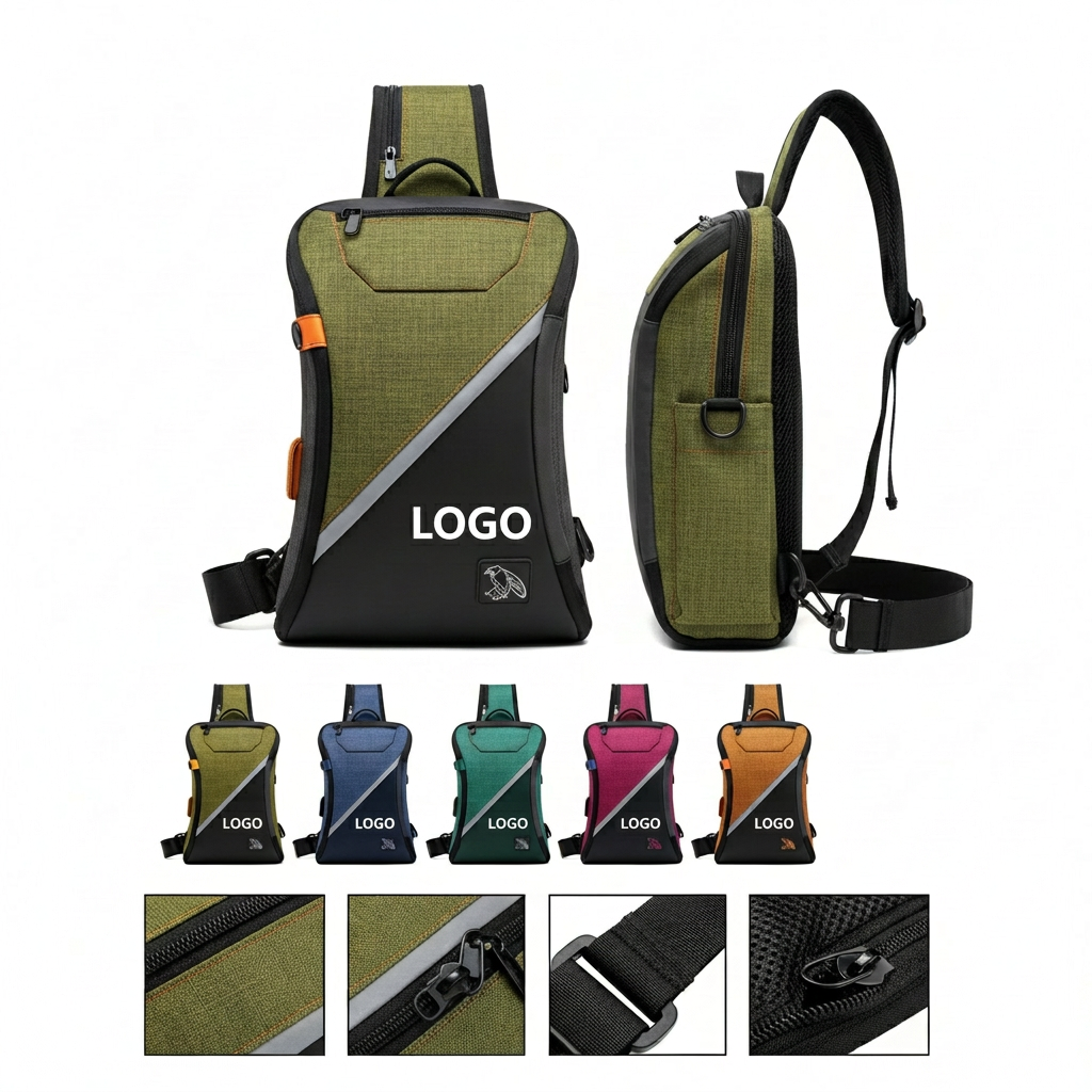 Urban Sling Pack in Olive Green