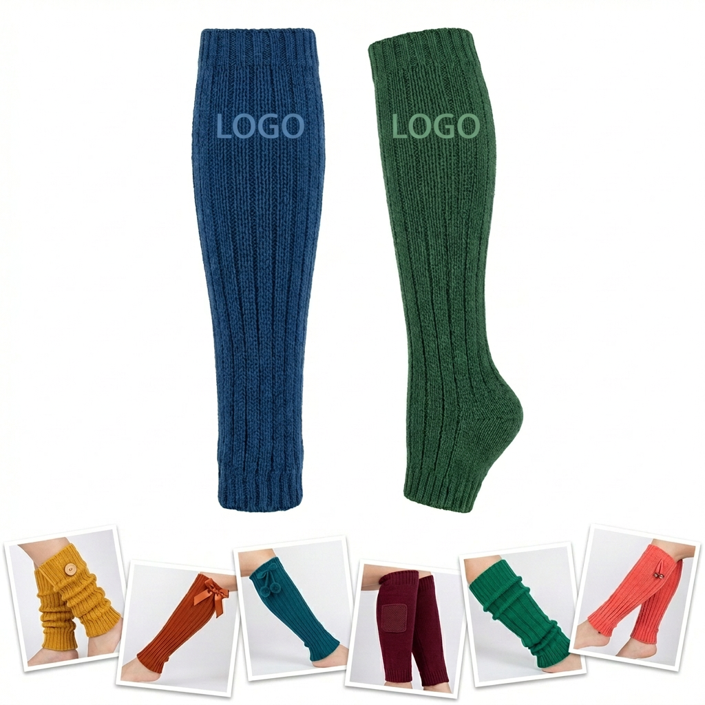 Warm & Cozy Calf-High Leg Warmers for Yoga and Pilates