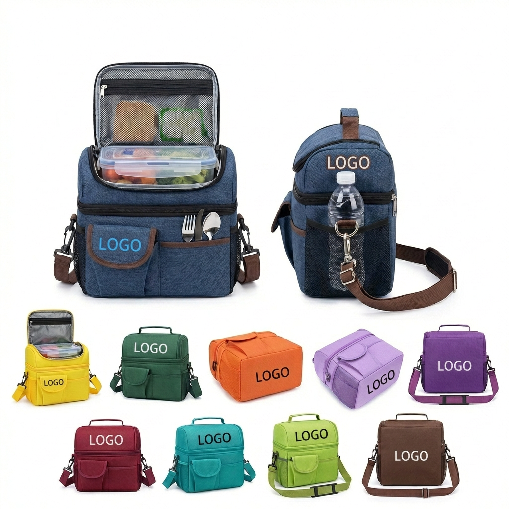 Waterproof Insulated Cooler Lunch Bag, 30oz Oxford Fabric with PE Foam