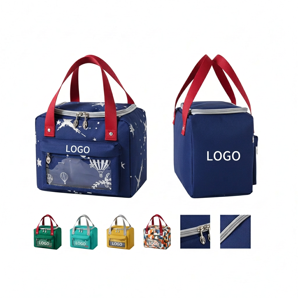 Leakproof & Tear-Resistant Oxford Picnic Bag for Warm or Cool Meals, Prop 65 Compliant