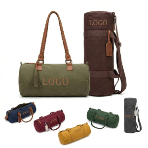 Gym & Yoga Class Tote Bag with Full Zipper for Yoga Mats, Prop 65 Compliant