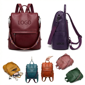 Versatile Gift Backpack for Women, Ample Storage with Vibrant Interchangeable Shoulder Straps