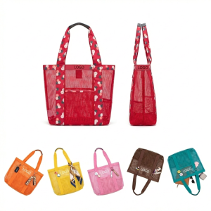 Versatile Mesh Tote Bag for Beach, Travel & Everyday Use