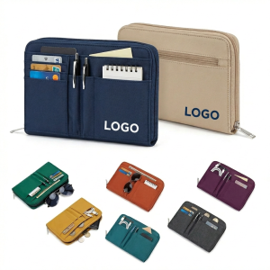 Multi-Color Zipper Pouch Organizer