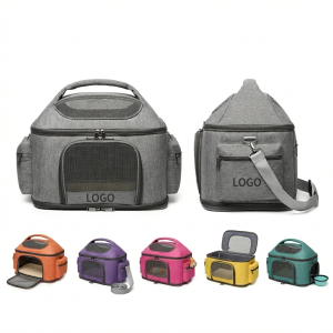 Safe & Snug Mesh Panel Pet Travel Tote, Prop 65 Compliant Carrier