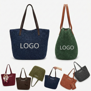 Artisanal Handwoven Straw Tote Bag - Convertible Crossbody & Shoulder Bag for All Occasions