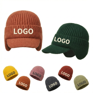 Classic Knit Winter Beanie Set