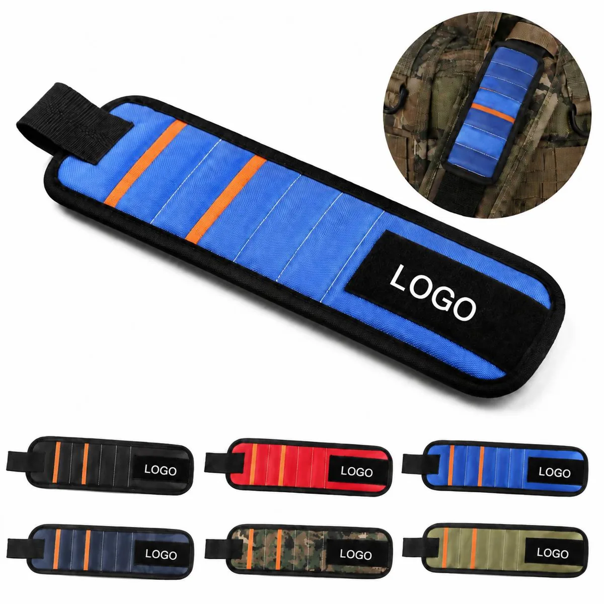 Professional Magnetic Tool Wristband with 15 Magnets