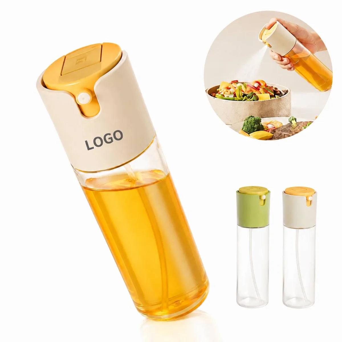 Premium Olive Oil Spray Dispenser Bottle for Cooking