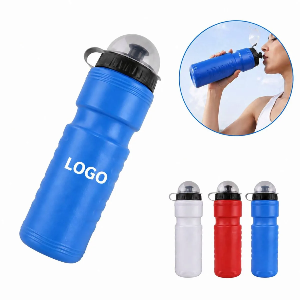 Portable Silicone Collapsible Water Bottle for Travel Hiking