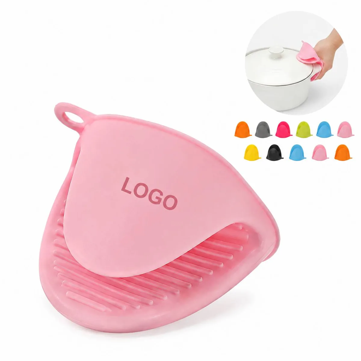 Flexible Silicone Oven Mitts Heat Resistant Non Slip