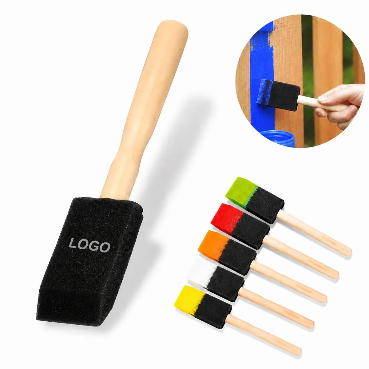 Car Interior Cleaning Sponge with Handle for Tight Spaces