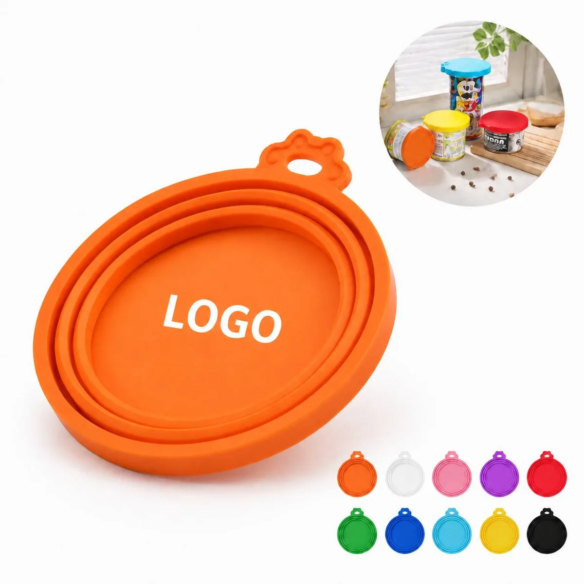 Universal Silicone Pet Can Lid Preserver Airtight Seal
