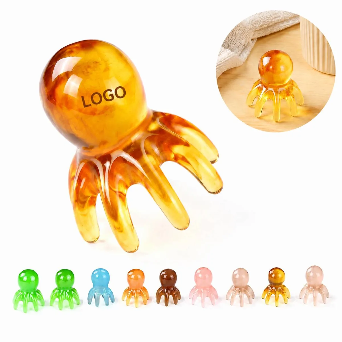 Bionic Tentacle Scalp Massage Comb for Relaxing Detangling