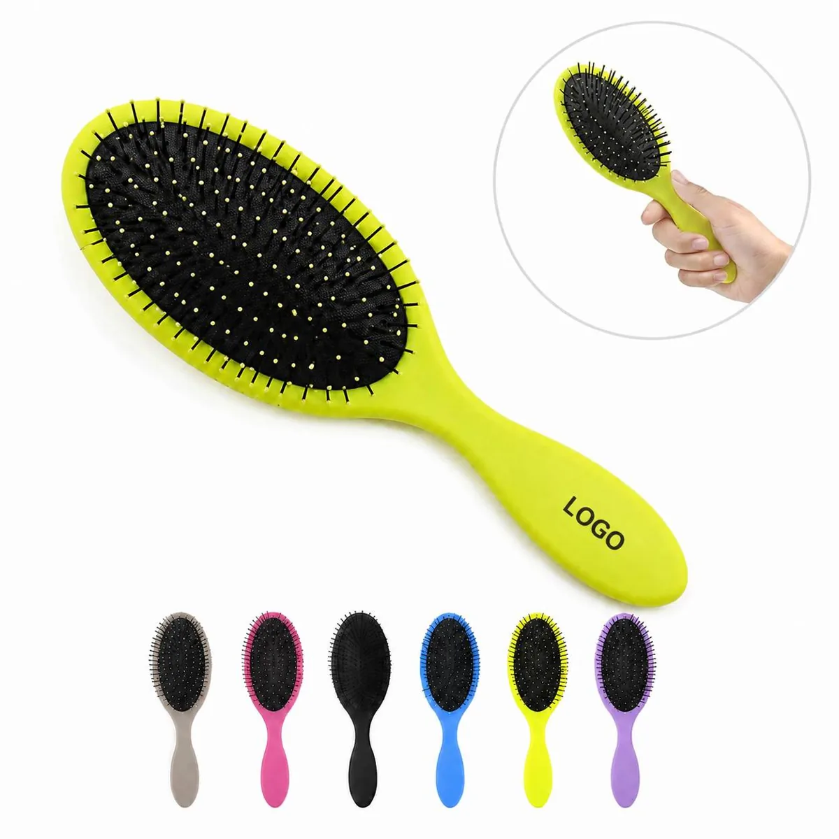 Scalp Massage Detangling Hairbrush for Wet & Dry Hair