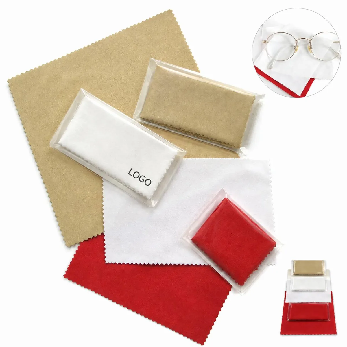 Premium Soft Microfiber Lens Cleaning Cloth for Glasses