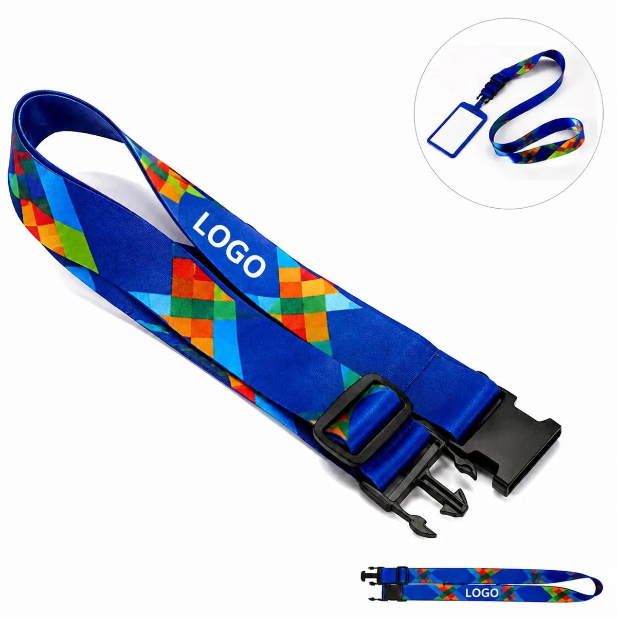 Reusable Travel Luggage Strap with Quick Release Buckle