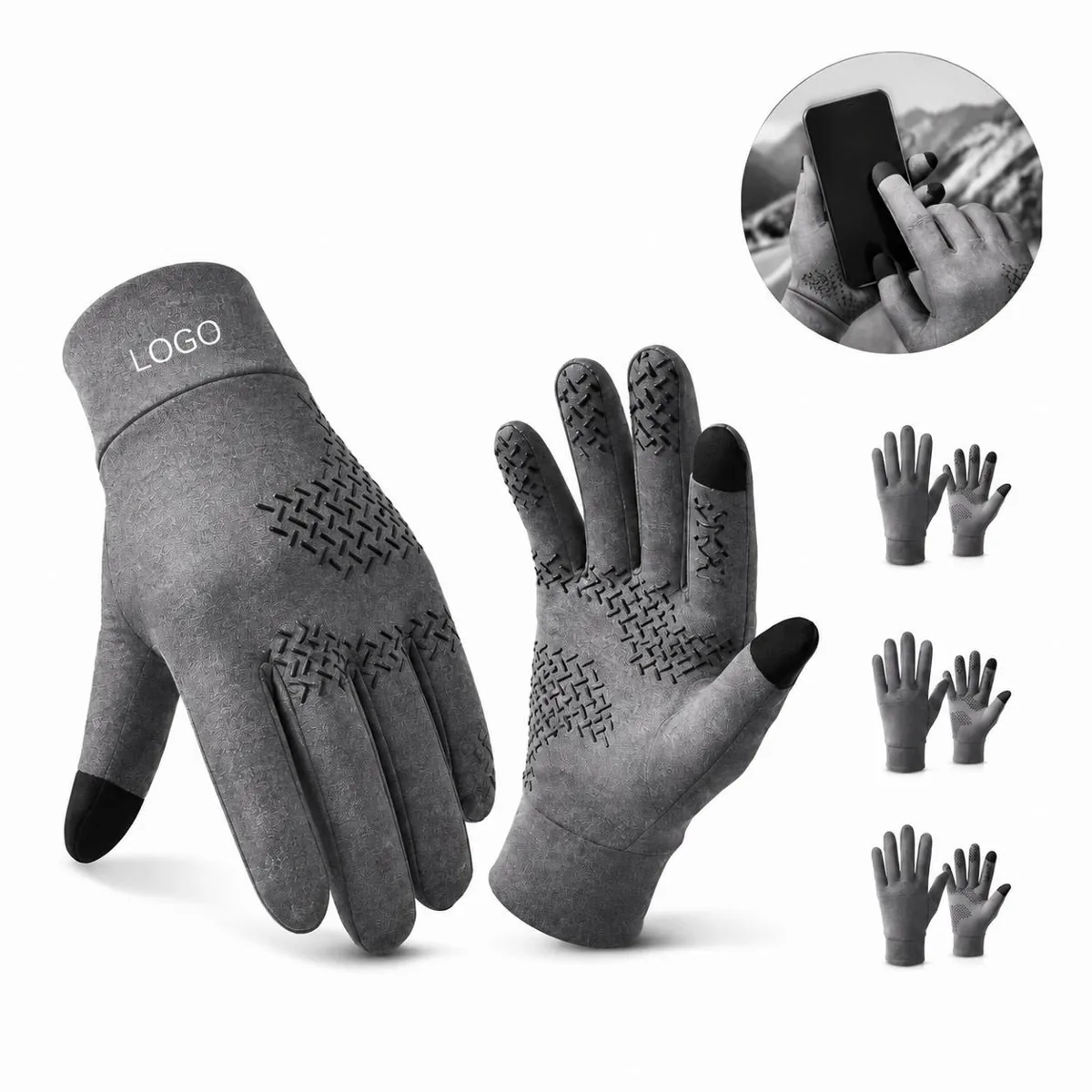 Winter Touch Gloves for Smartphones with Conductive