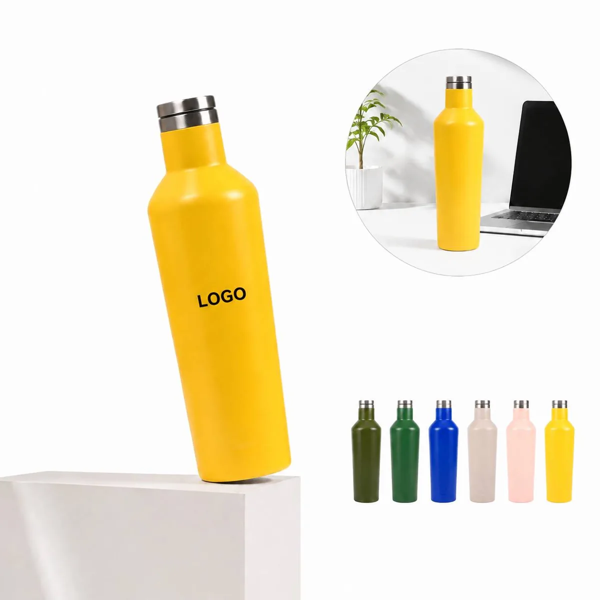 Double Wall Vacuum Insulated Stainless Steel Travel Mug
