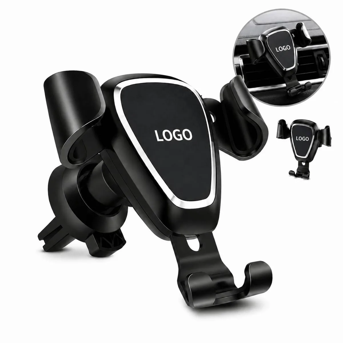 Universal Car Phone Holder with Adjustable Vent Clip