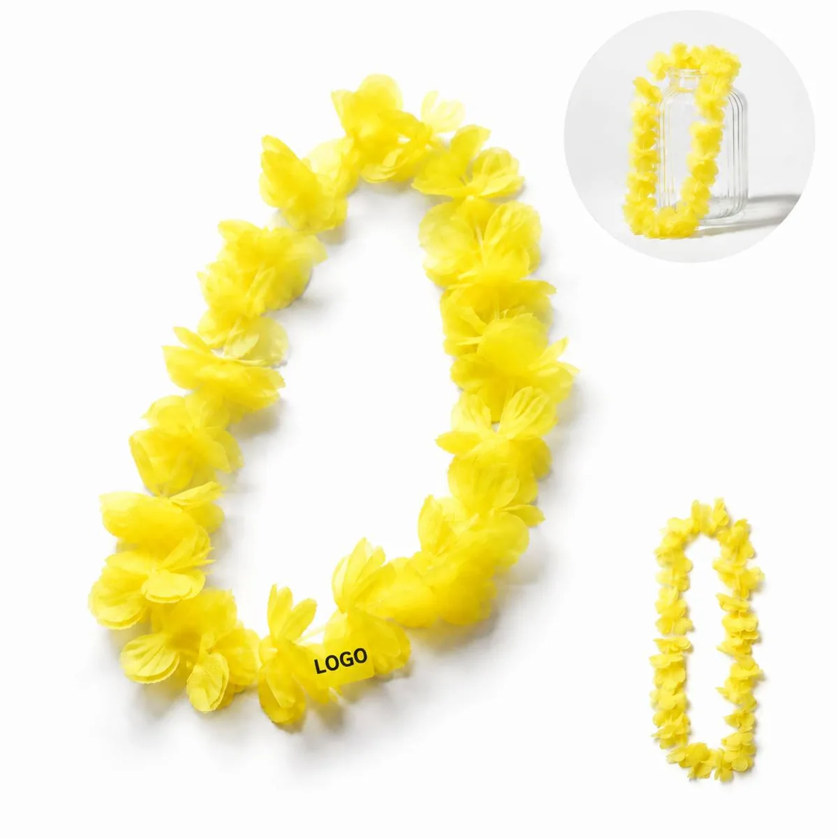Glowing Hawaiian Party Leis - Handcrafted Tropical Luau