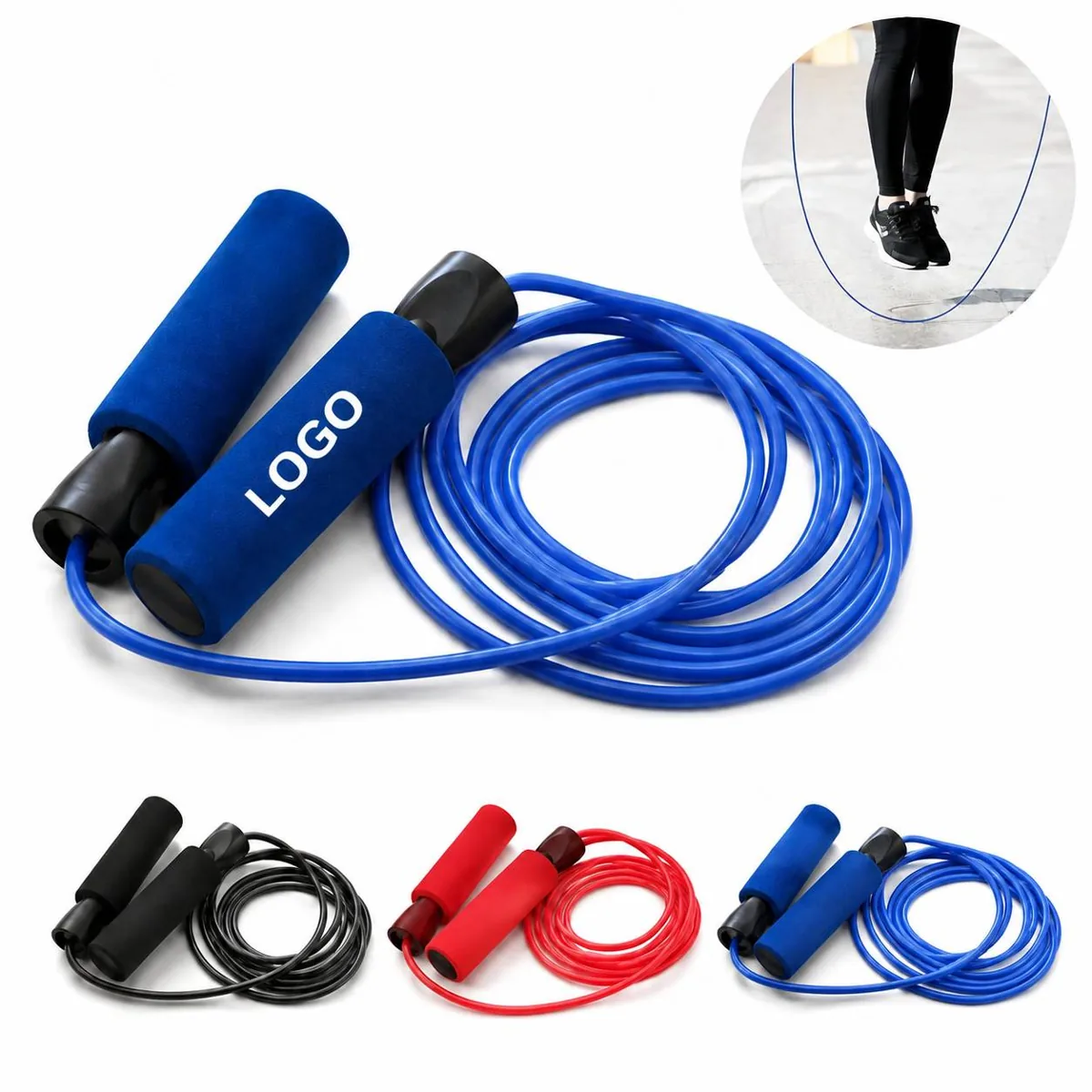 Custom Speed Jump Rope for Cardio Fitness Training