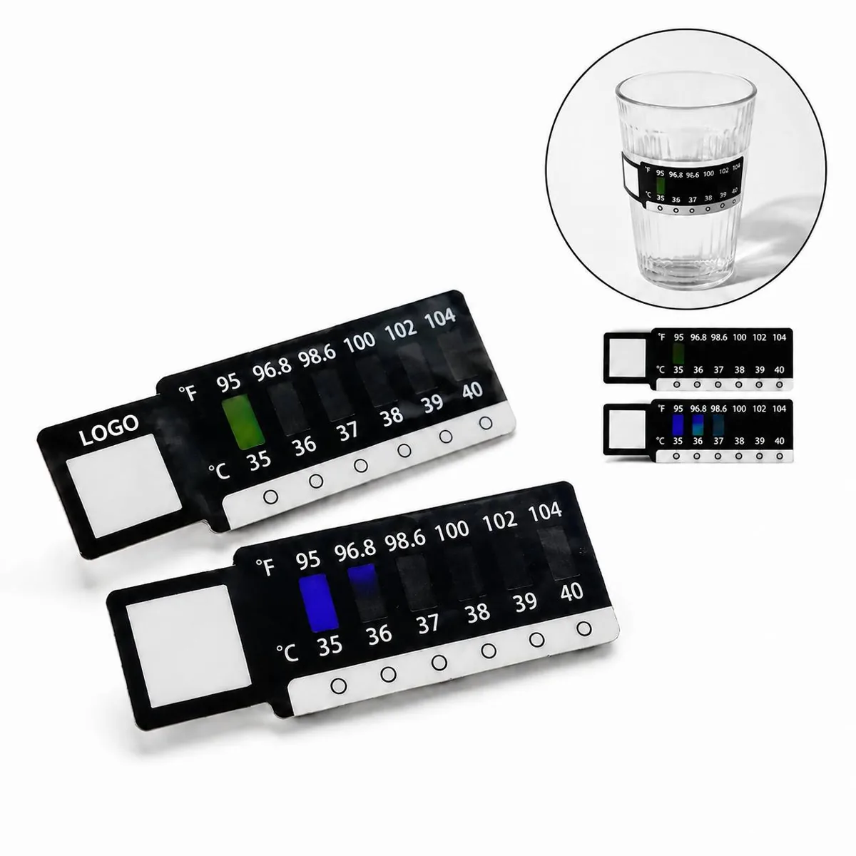 Flexible Digital Forehead Temperature Strip