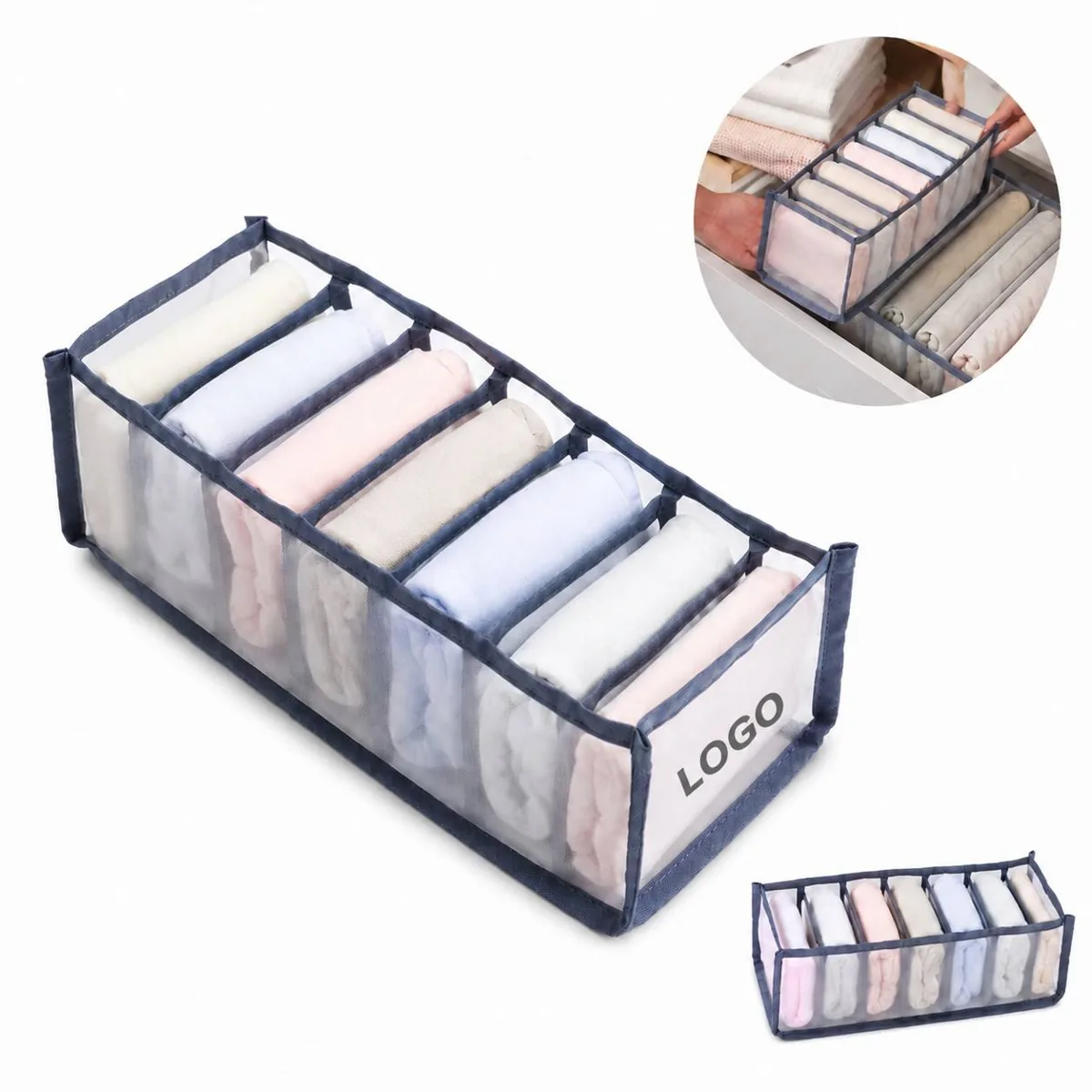 Intimate Apparel Dresser Organizer, Durable Drawer Storage