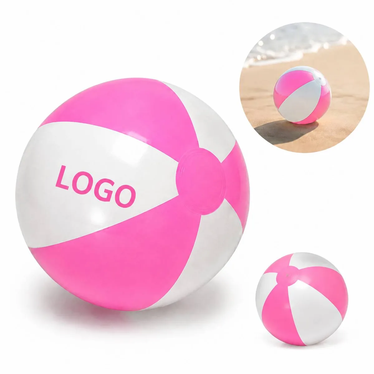 Inflatable PVC Beach Ball for Pool Party Outdoor Games
