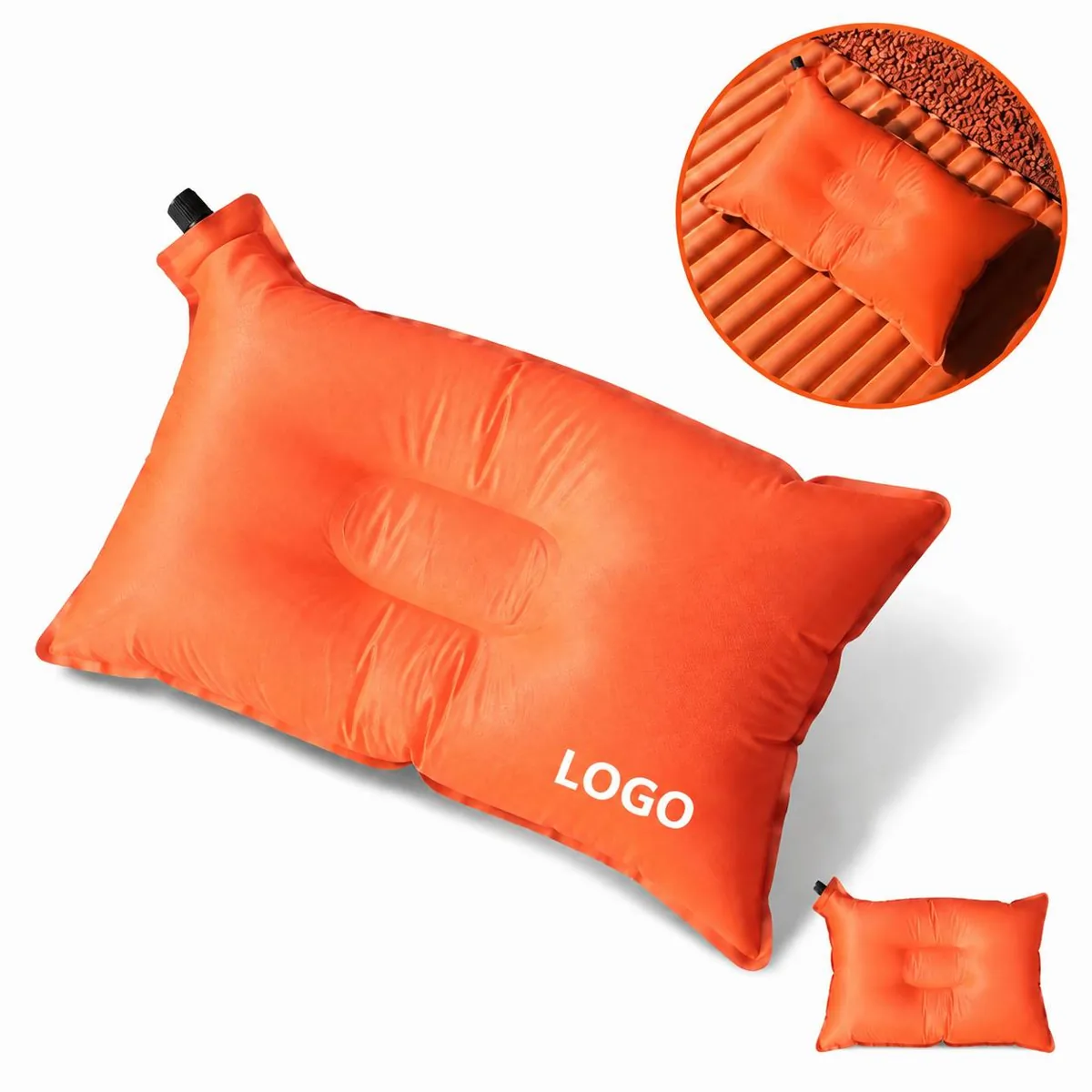 Compact Travel Neck Pillow for Camping, Lightweight Cushion