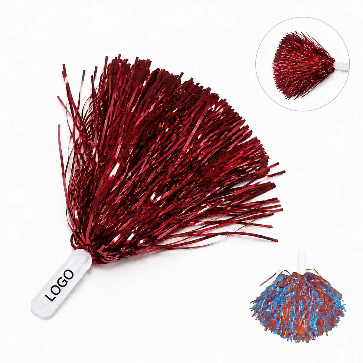 Cheerleader Pom Poms for Sports Game Night Party Supplies