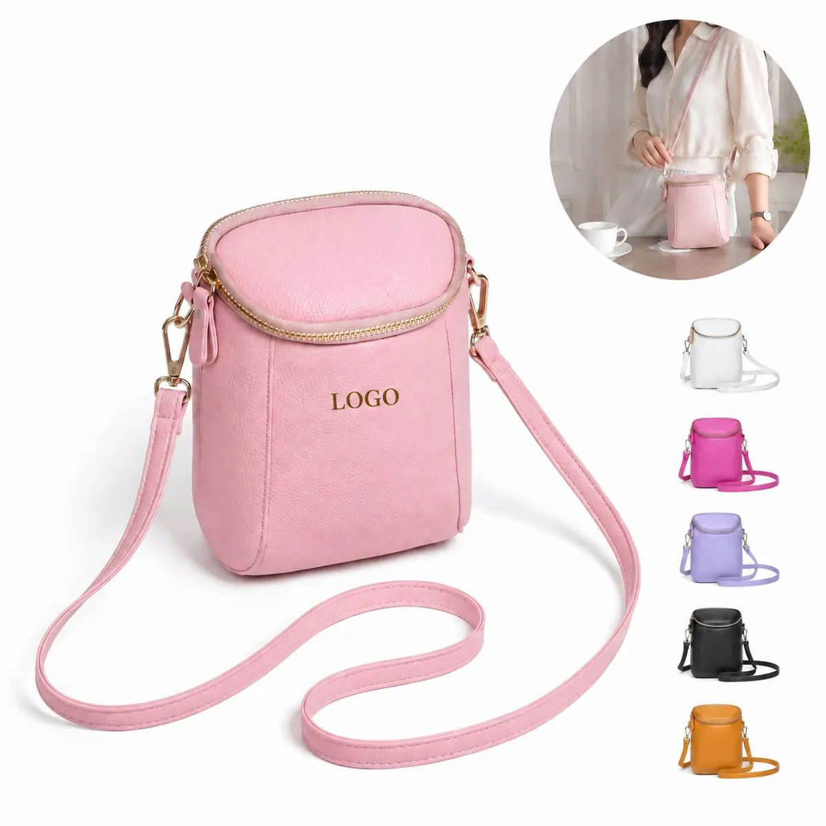 Portable Phone Pouch with Soft Interior for Travel