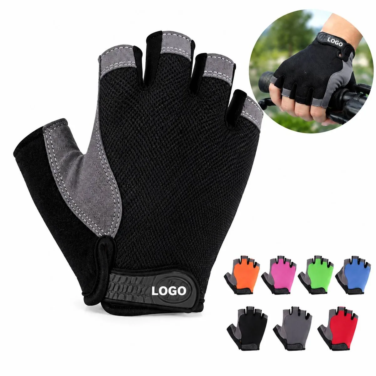 High Grip Fitness Gloves with Breathable Full Palm