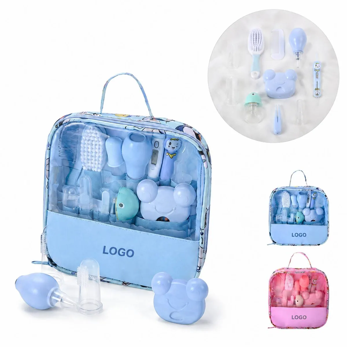 Portable Baby Nail Trimmer Pouch with Stainless Steel