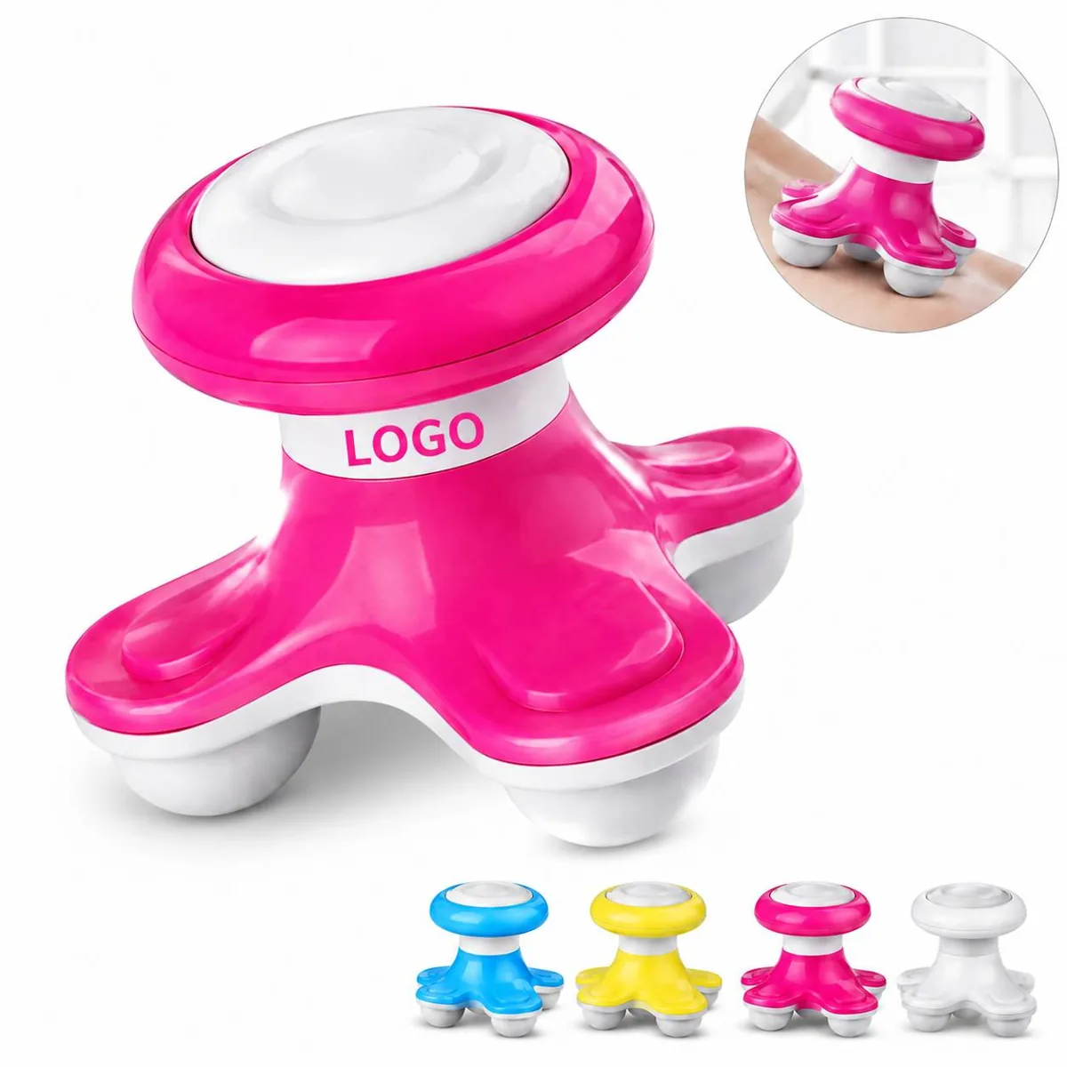 Cordless Vibration Scalp Massager with USB Charging