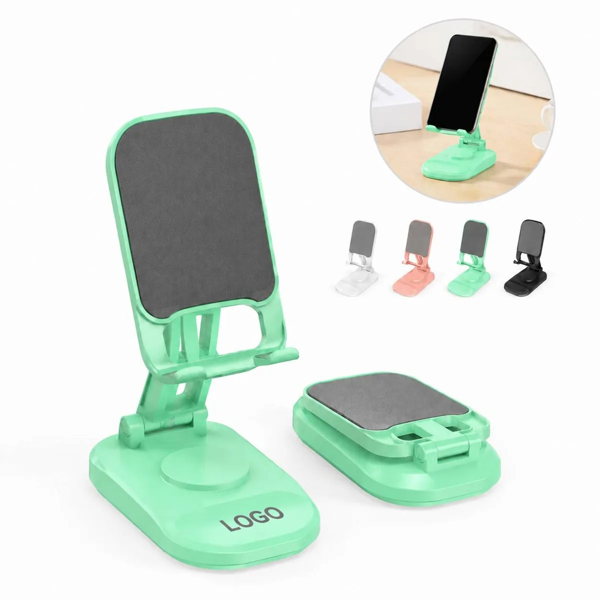 Foldable Phone Stand with Adjustable Angles for Hands-Free