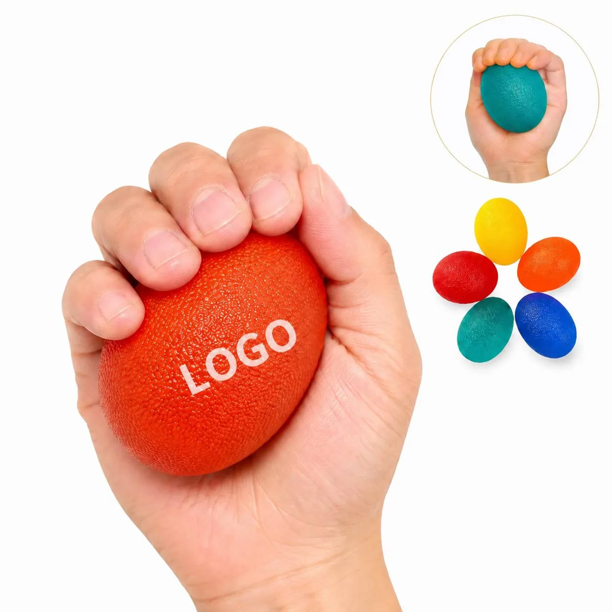 Therapeutic Stress Relief Balls for Hand Strength