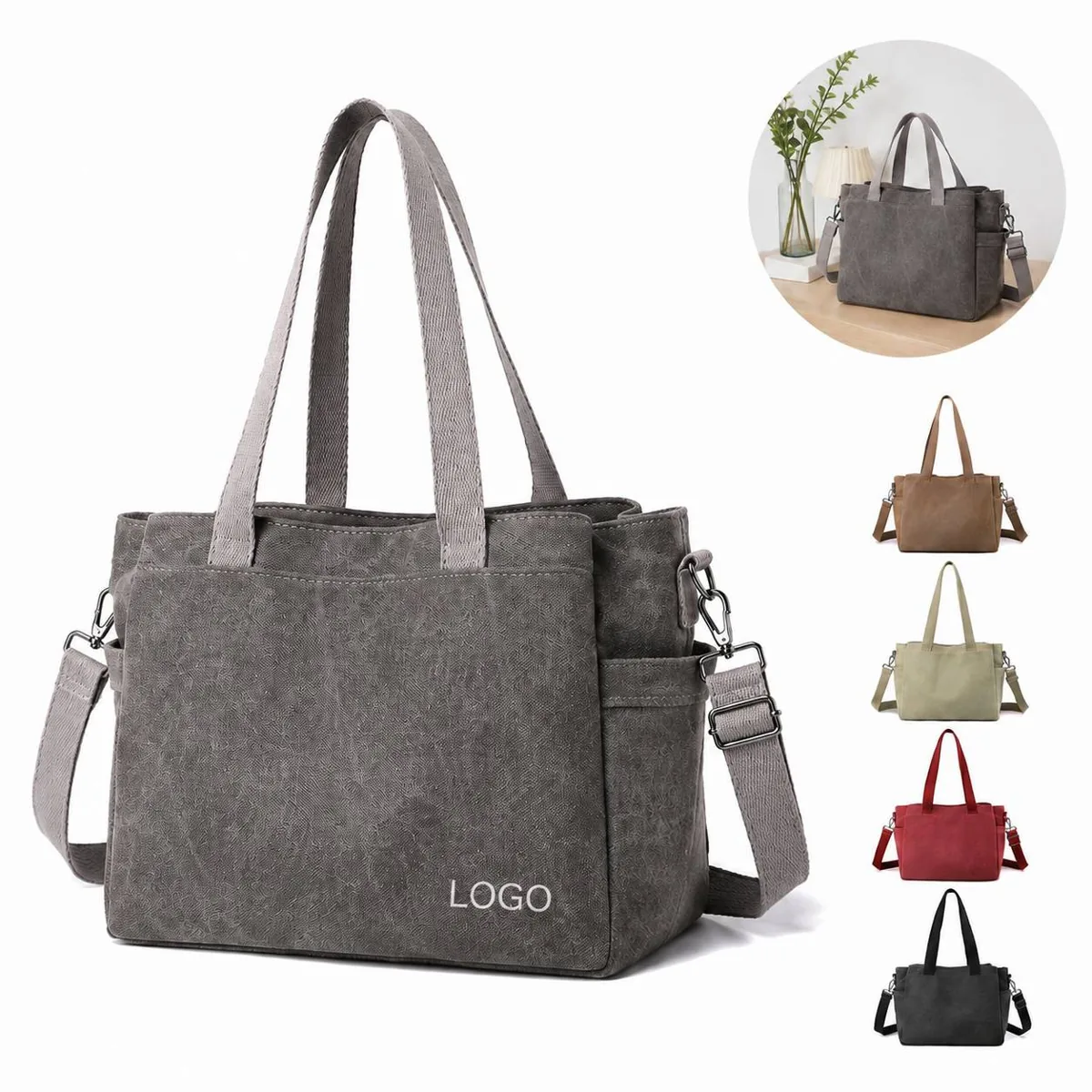Women's Fashion Hobo Tote Bag Crossbody Purse