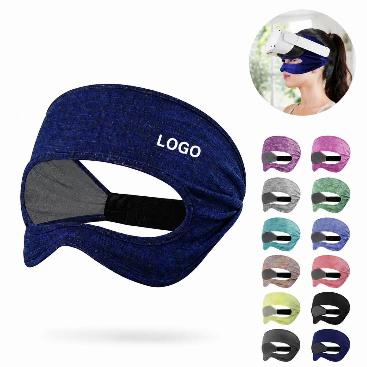 Breathable VR Face Pad for Headset Comfort, Sweat-Absorbing