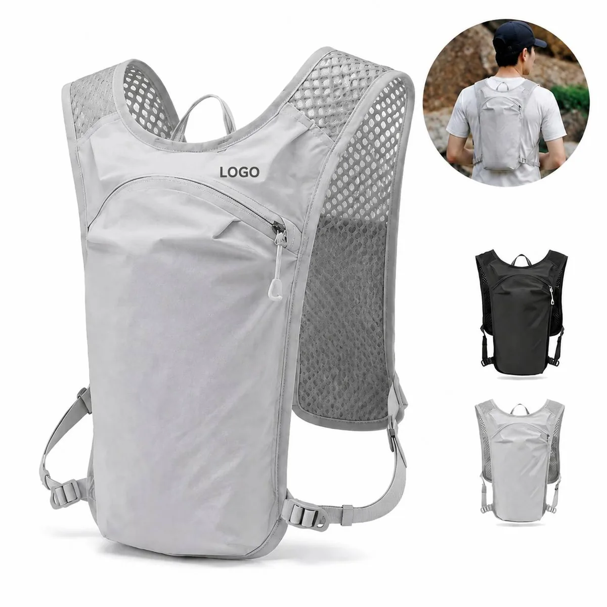 Outdoor Adventure Vest Pack Waterproof Lightweight Hiking
