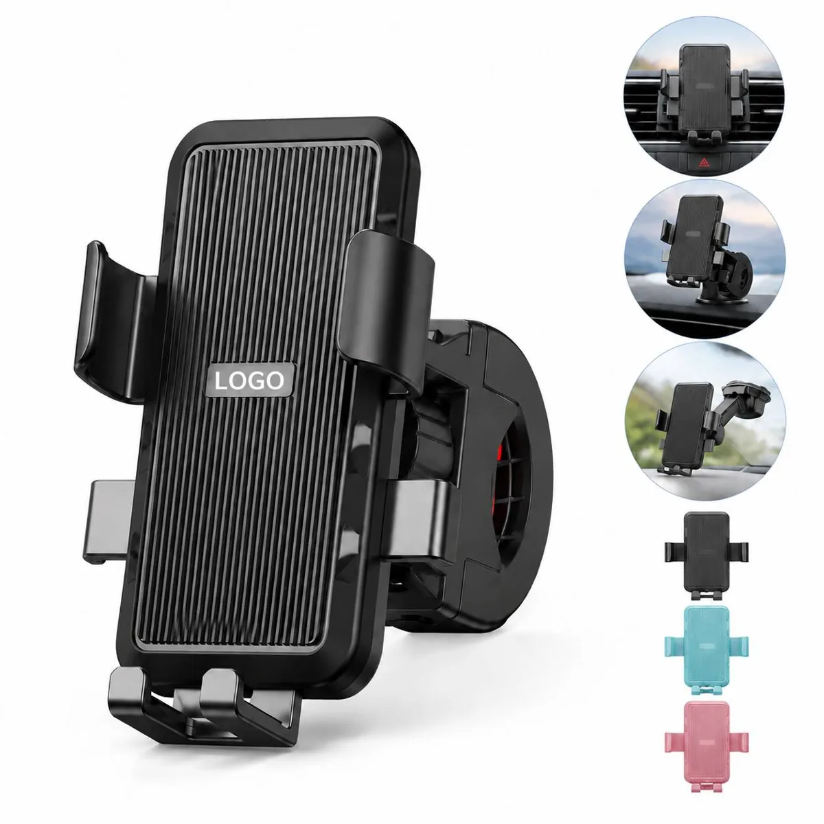 Motorcycle Bike Phone Mount Handlebar Shockproof 360