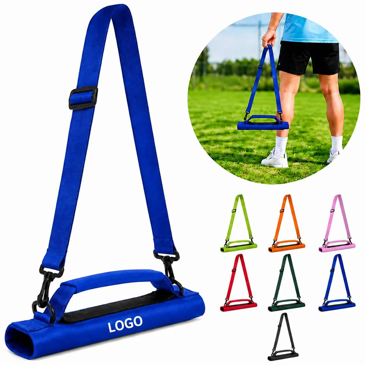 Compact Golf Club Travel Carrier Lightweight for 3-6 Clubs