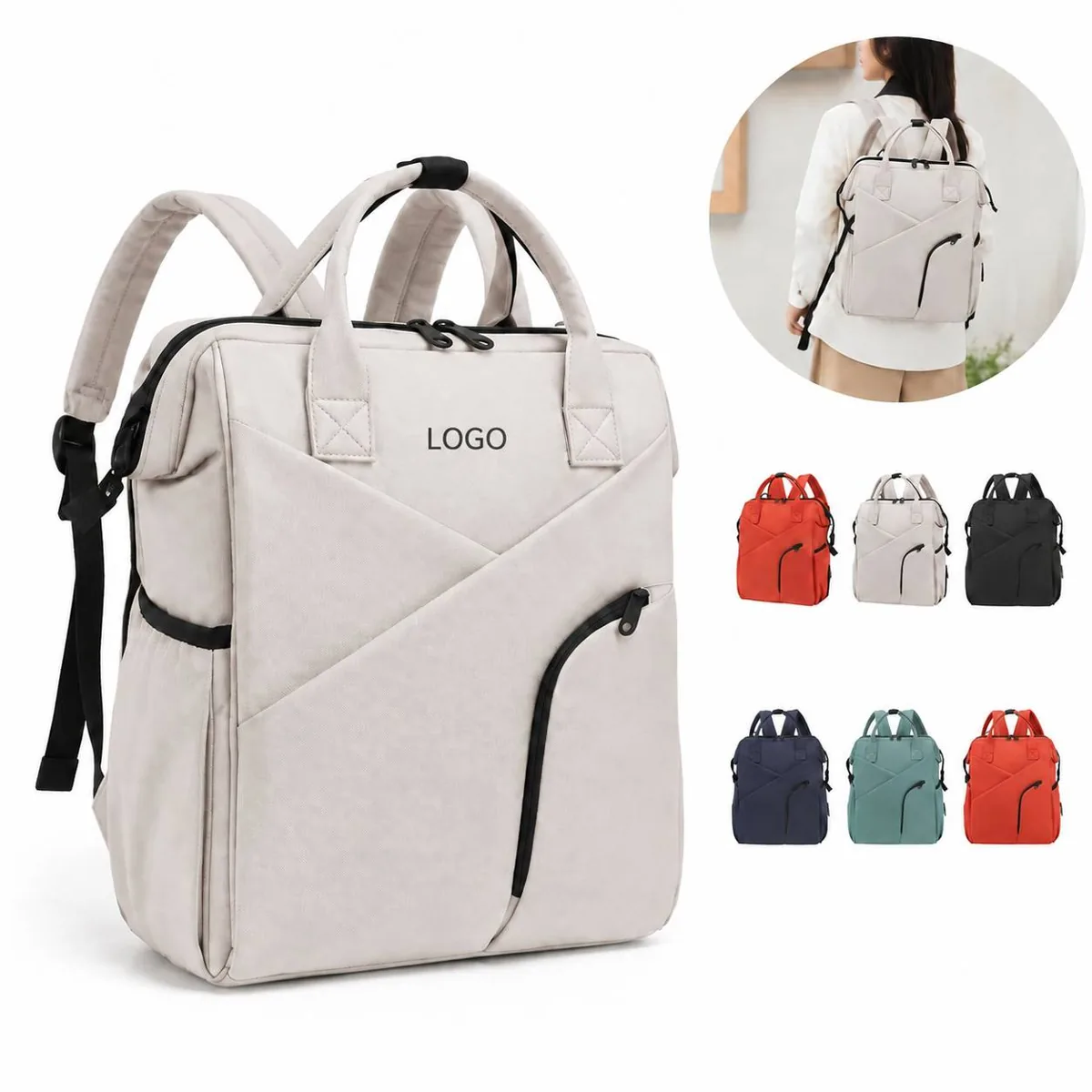Extra Large Diaper Backpack with Waterproof Spacious