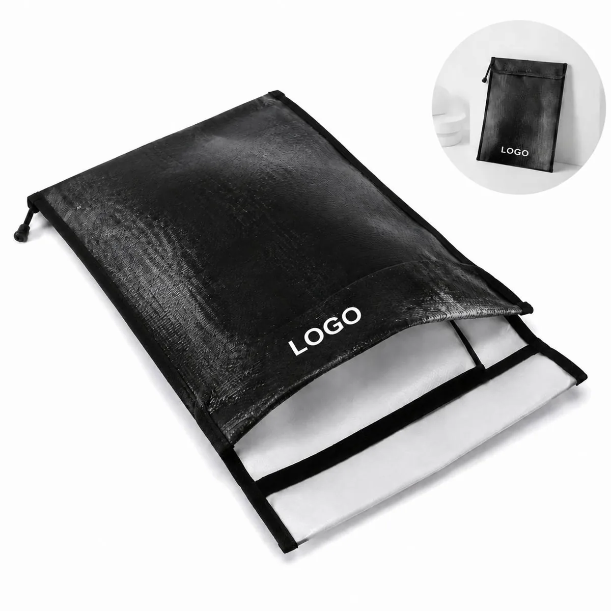 Fireproof Document Pouch with Waterproof Zipper