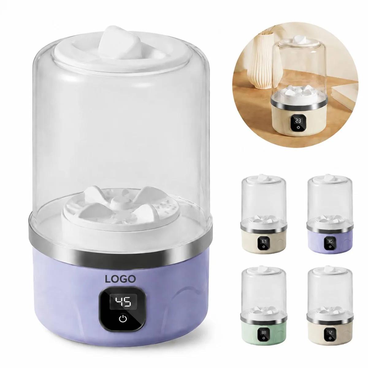 Compact Portable Travel Washer Mini Laundry Machine