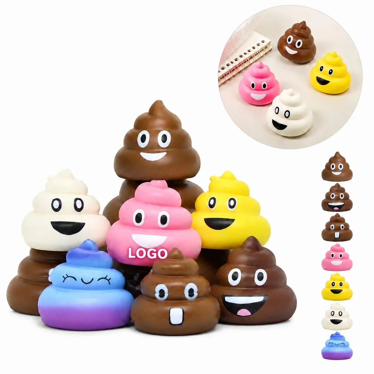 Funny Squeeze Stress Ball Toy for Office Desk