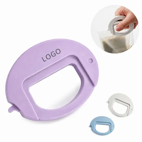 Magnetic Bag Sealer Clips, Round Plastic with Carabiner