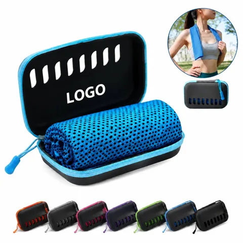 Performance Cooling Towel with Breathable Travel Box