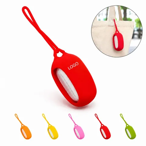 Personalized Silicone Luggage Tag with Airplane Design