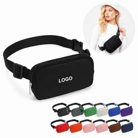 Unisex Waist Pack for Travel Hiking Gym Outdoor Belt Bag